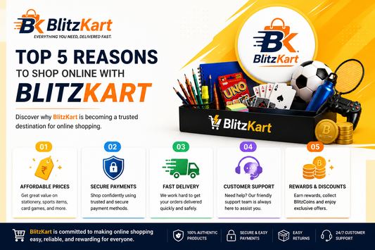 Top 5 Reasons to Shop Online with BlitzKart