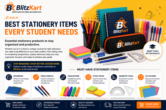Best Stationery Items Every Student Needs