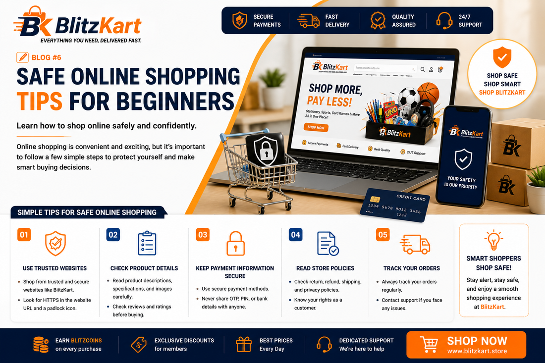 Safe Online Shopping Tips for Beginners