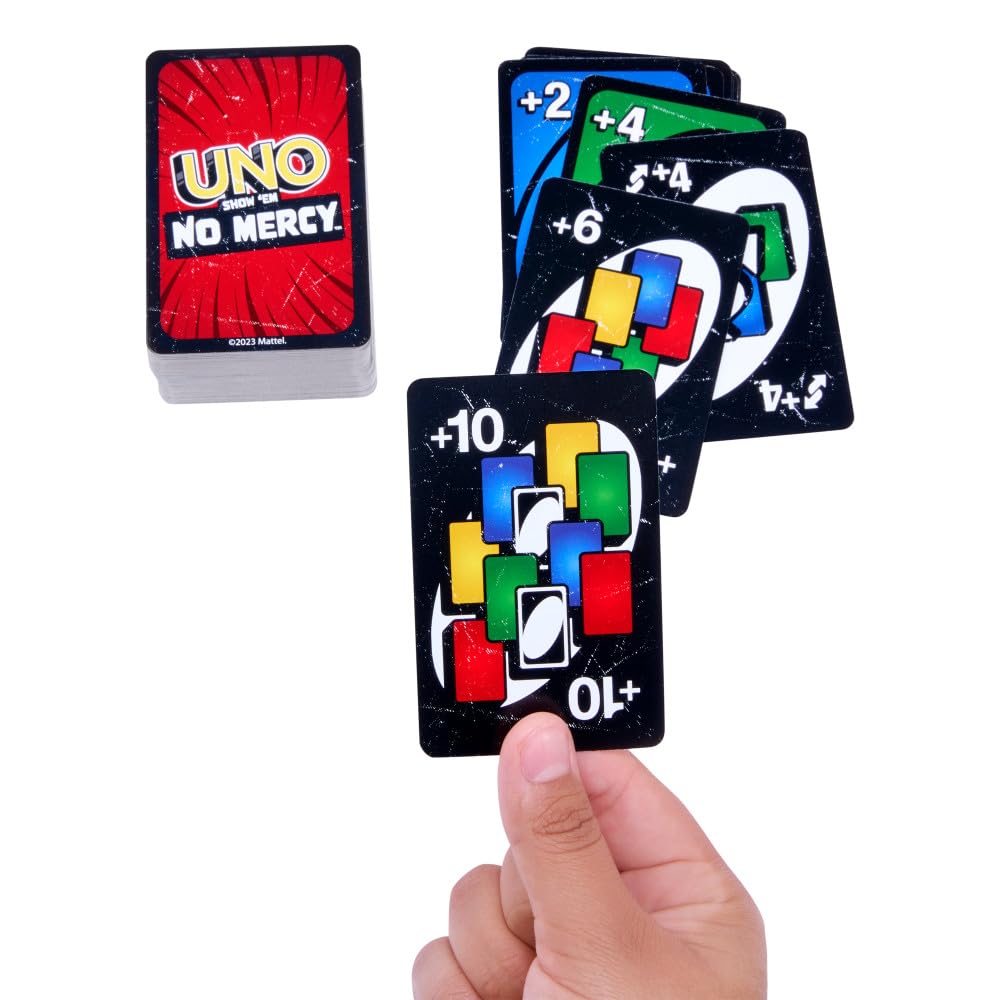 Mattel UNO Show ‘em No Mercy Card Game