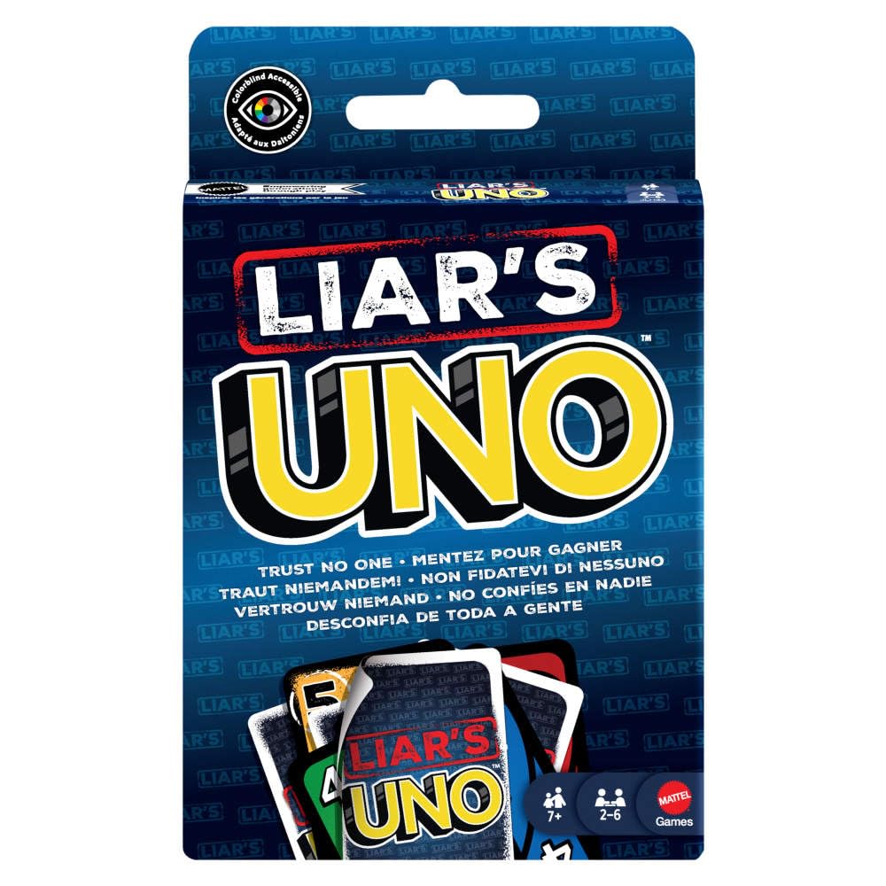 Mattel Liar’s UNO Card Game