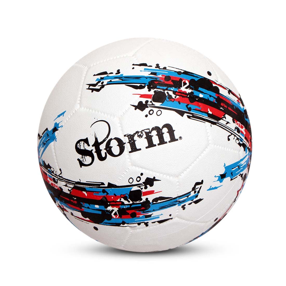 Nivia Storm White Rubber Football