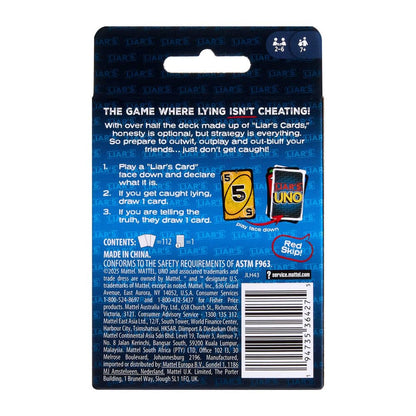 Mattel Liar’s UNO Card Game