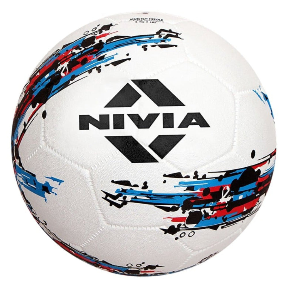 Nivia Storm White Rubber Football