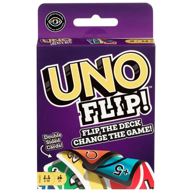 Mattel UNO Flip - Double Sided Card Game