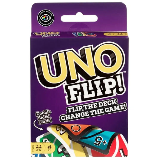 Mattel UNO Flip - Double Sided Card Game